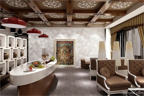 阿森設計-和藤醫(yī)藥西藏展廳_美國室內(nèi)設計中文網(wǎng)